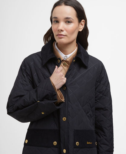 Barbour - Jakke, Dame, Corinne Quilt- Black