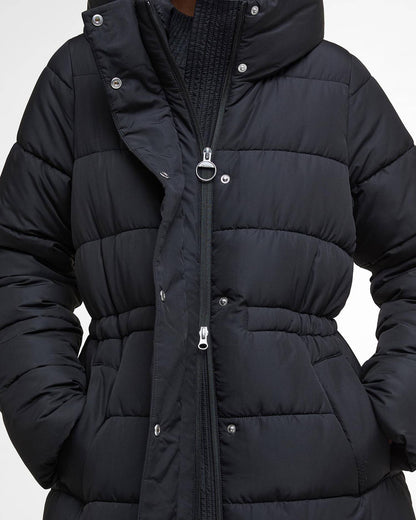 Barbour - Dame jakke, Freya Puffer- Sort