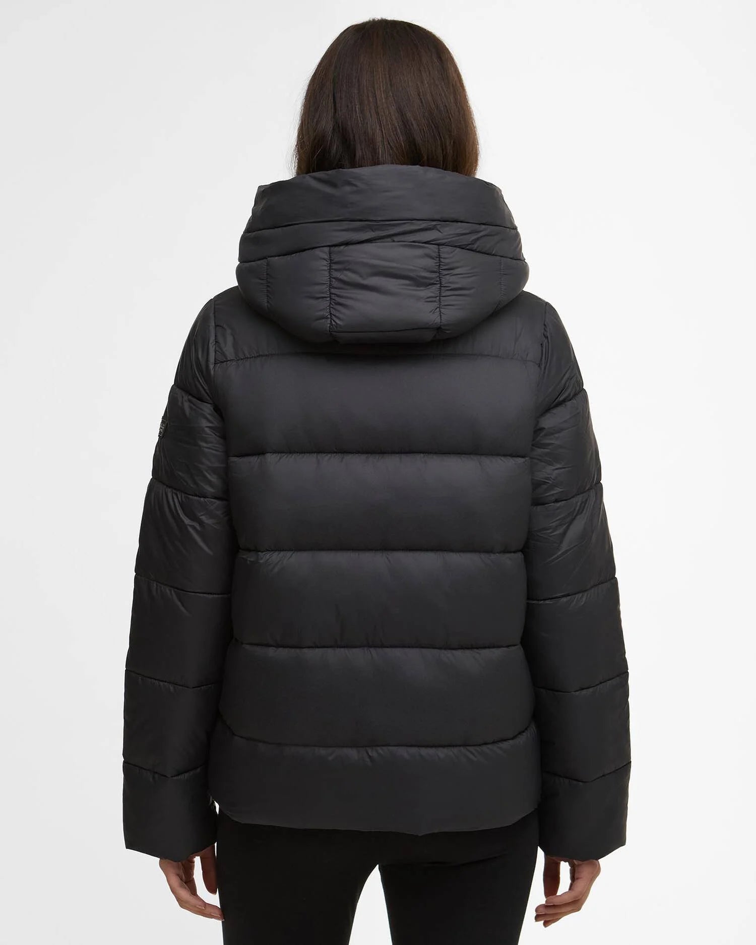 Barbour, Jakke, Dame, B. Intl Olivios- Black