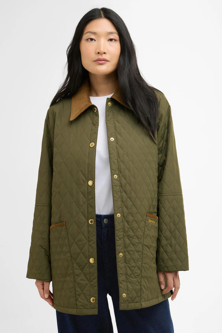 Barbour, Quilted jakke, goldmire- Green