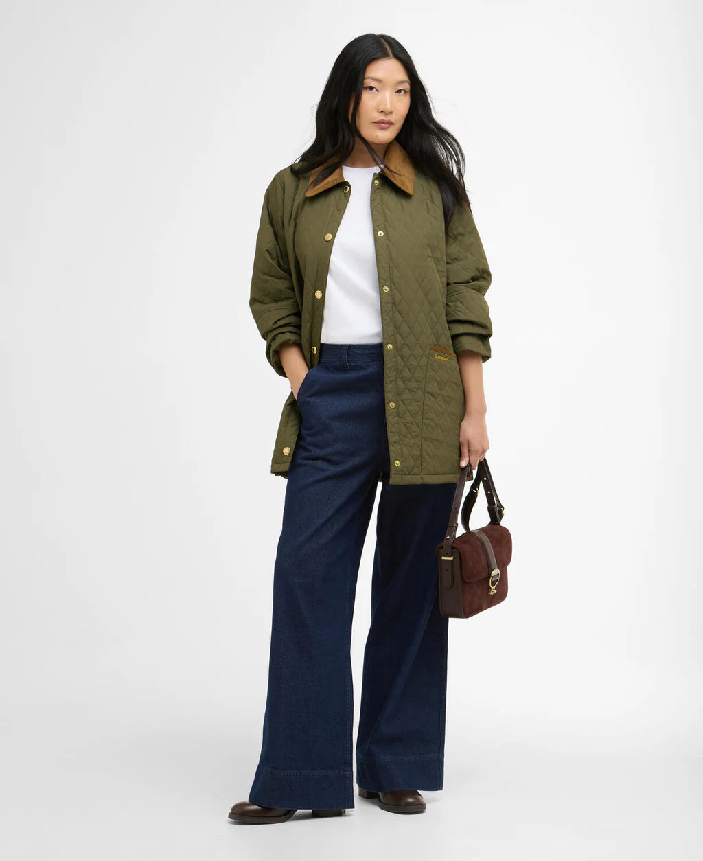 Barbour, Quilted jakke, goldmire- Green