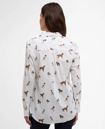 Barbour, Skjorte, Safari- Multi dog print