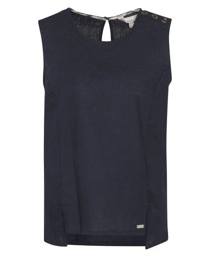Barbour- Vest, Lucy Top- Navy