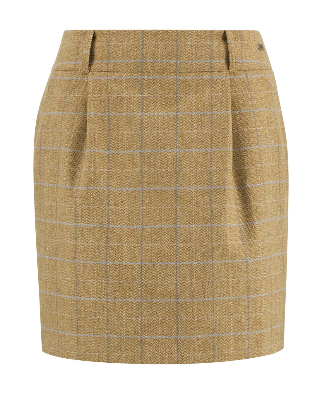 Barbour, Nederdel, Dame, Petunia- Soft blue tweed