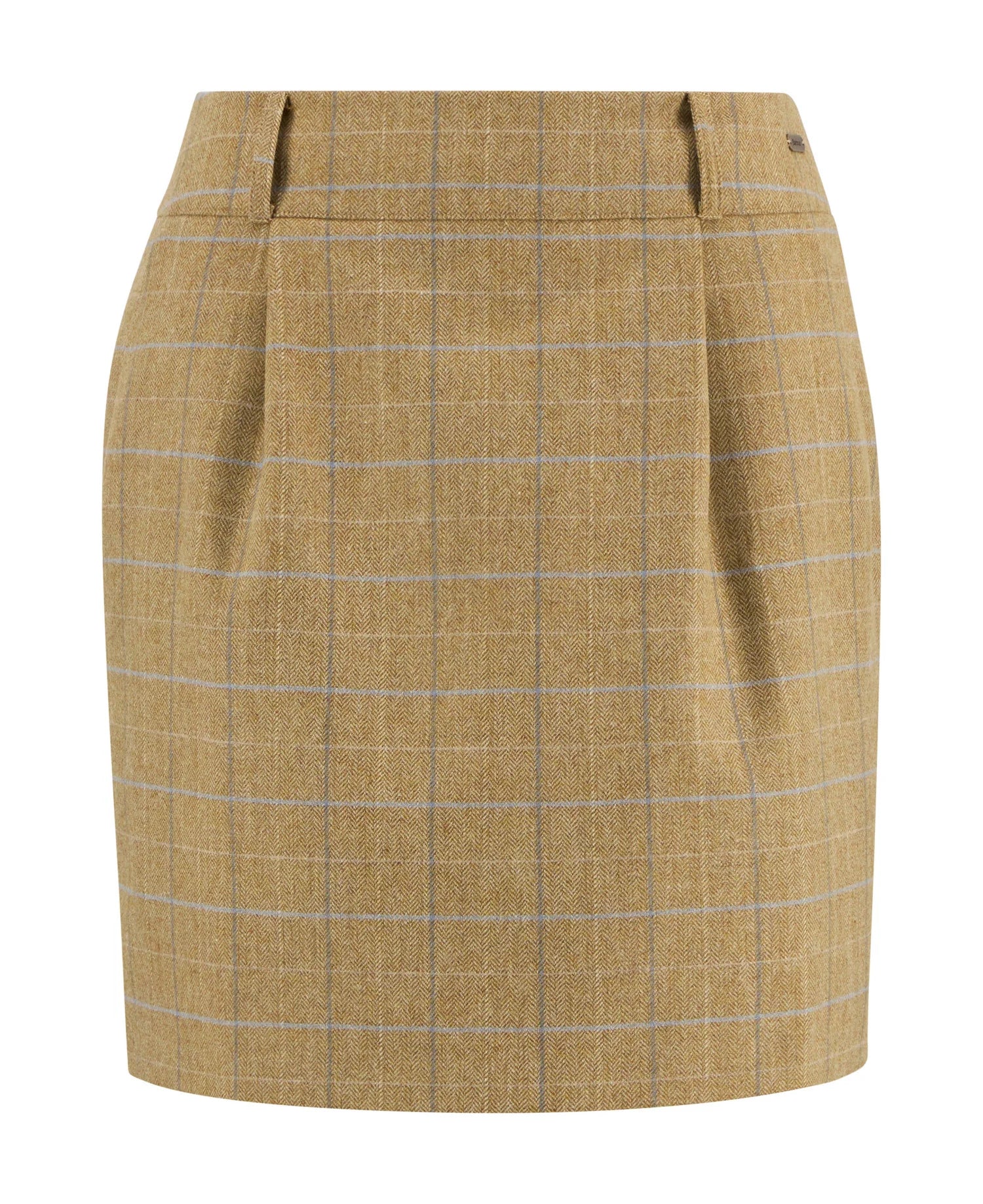 Barbour, Nederdel, Dame, Petunia- Soft blue tweed