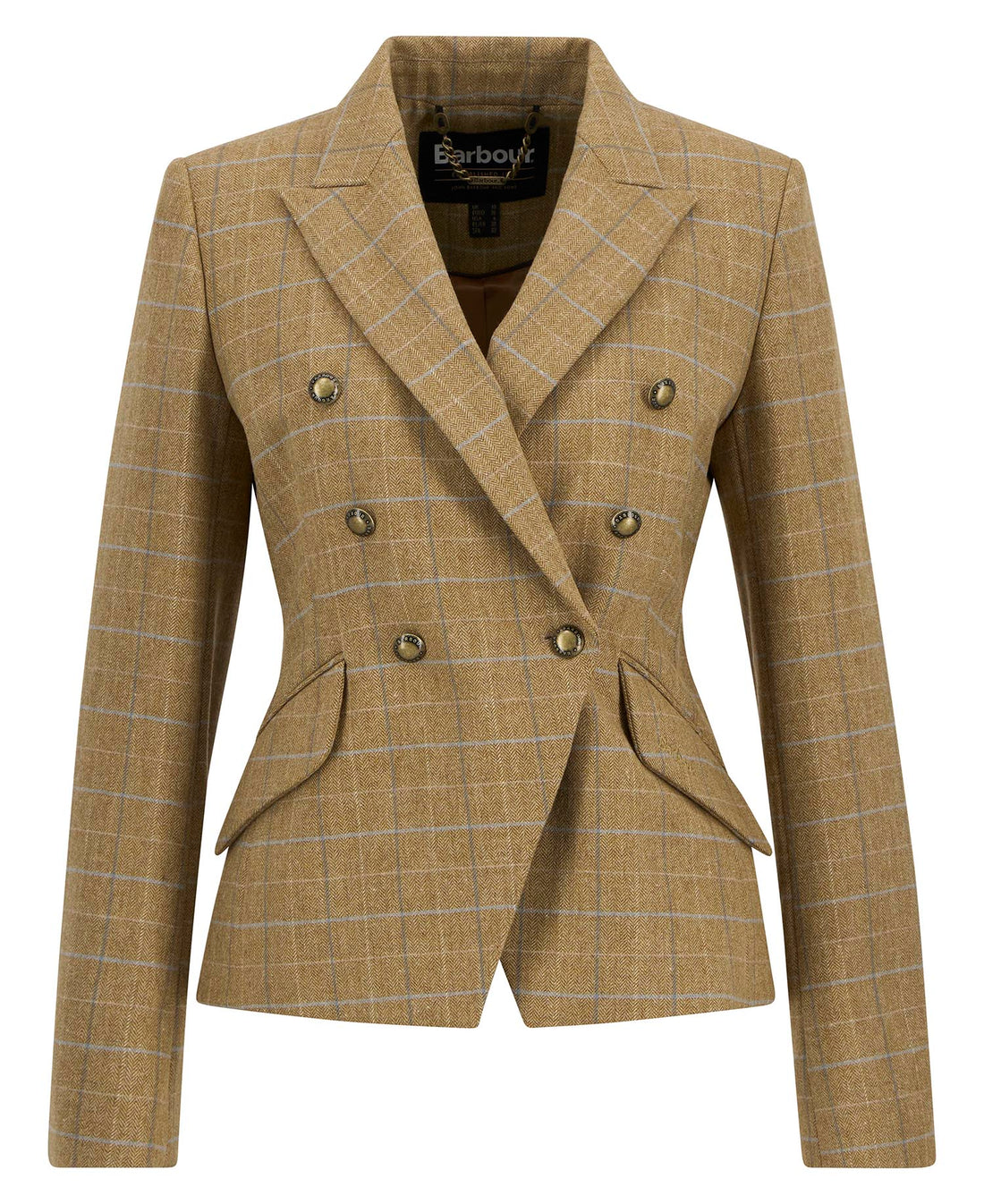 Barbour, Blazer, Dame, Wisteria- Blue Tweed