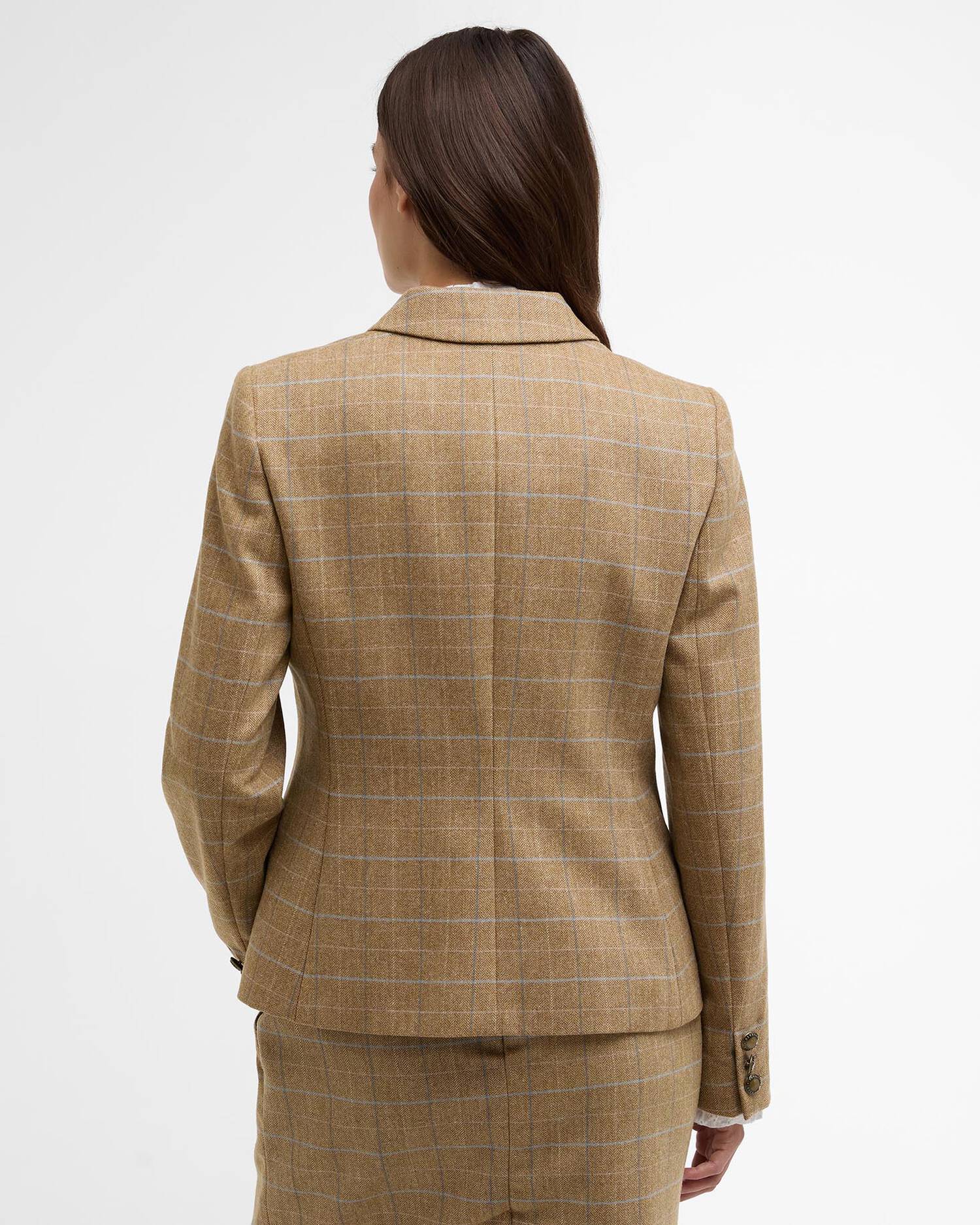 Barbour, Blazer, Dame, Wisteria- Blue Tweed