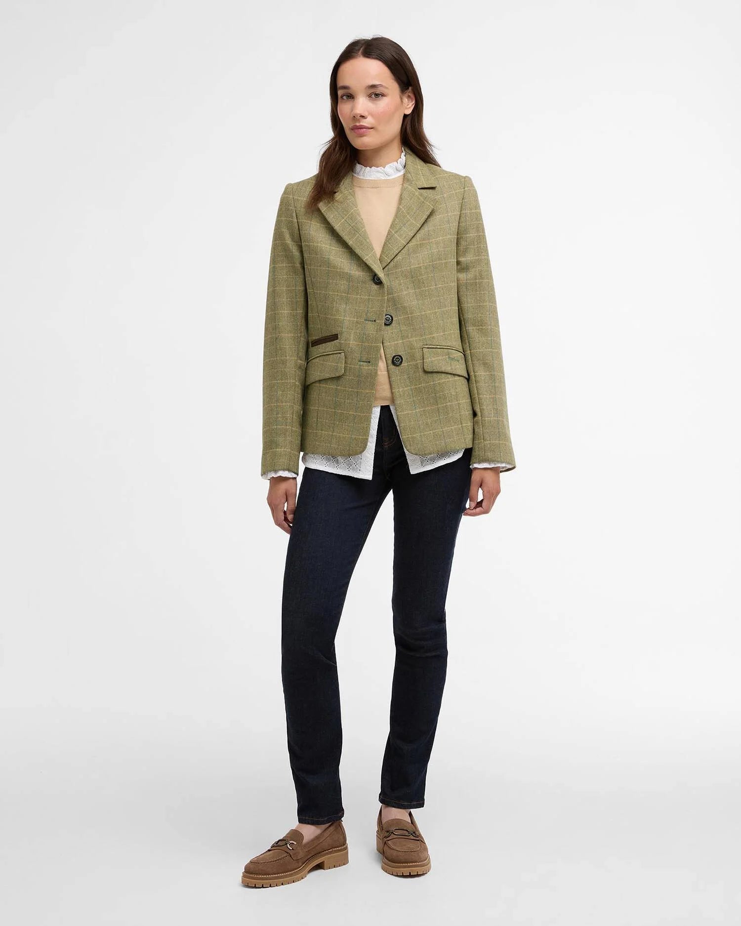 Barbour, Blazer, Dame, Lupin- Olive