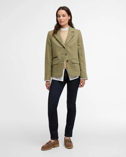 Barbour, Blazer, Dame, Lupin- Olive