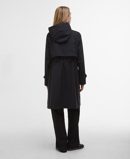 Barbour Kyra Longline Regnjakke – Creme