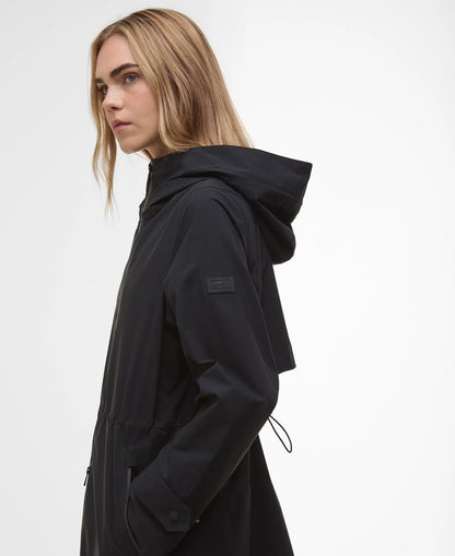 Barbour Kyra Longline Regnjakke – Creme