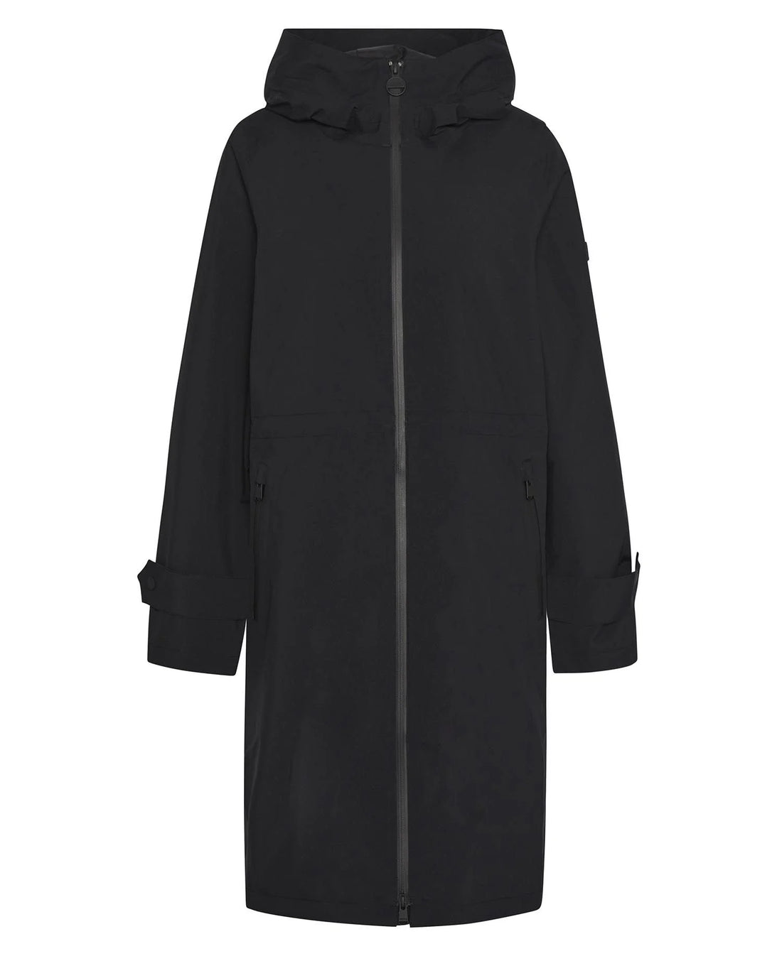 Barbour Kyra Longline Regnjakke – Sort