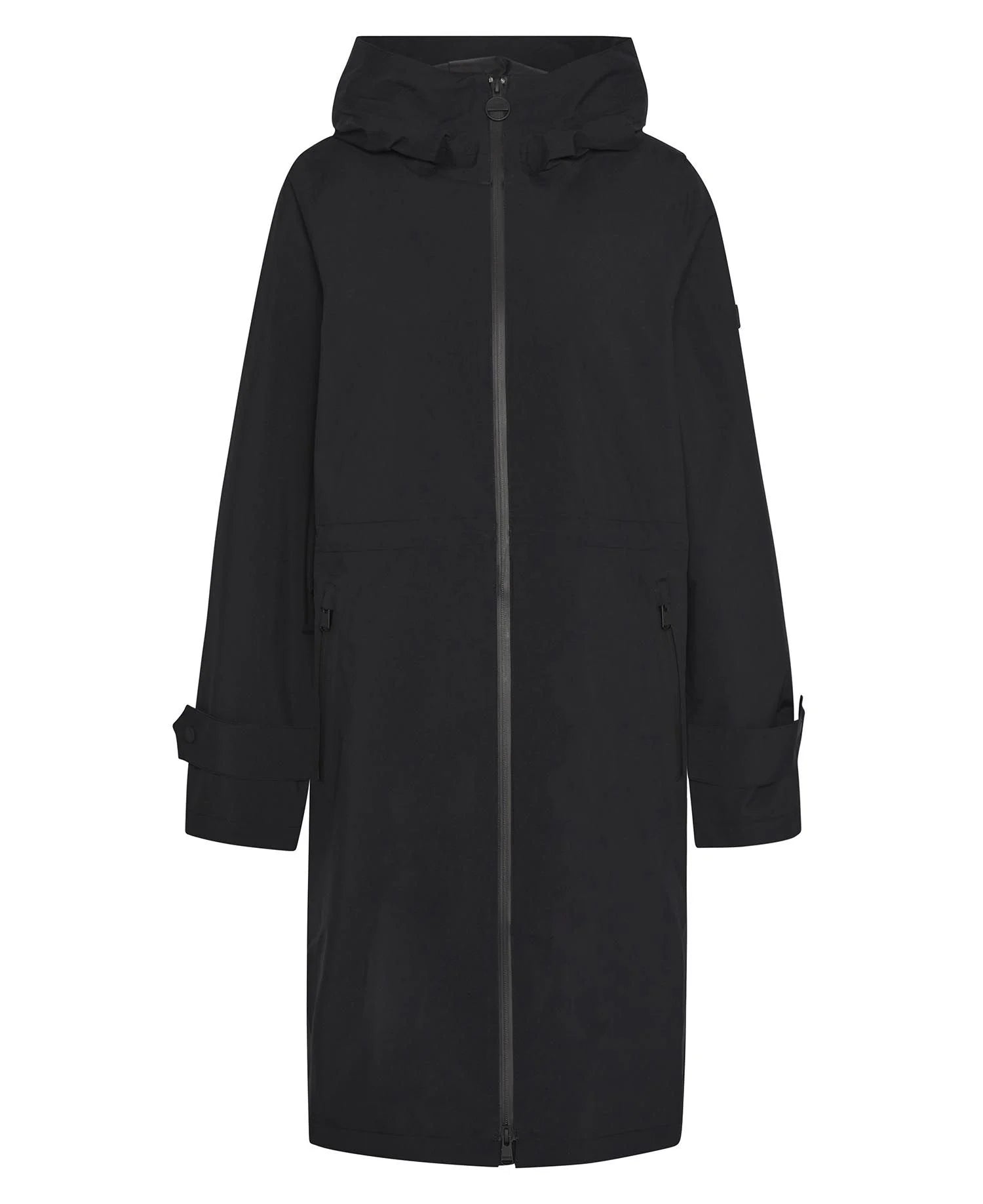Barbour Kyra Longline Regnjakke – Creme