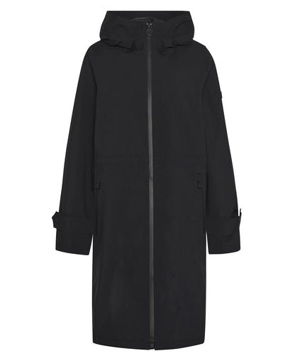 Barbour Kyra Longline Regnjakke – Creme
