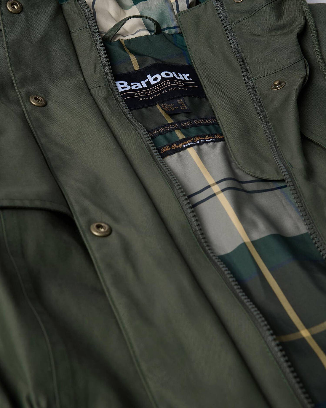 Barbour, Regnjakke, Maple- Olive