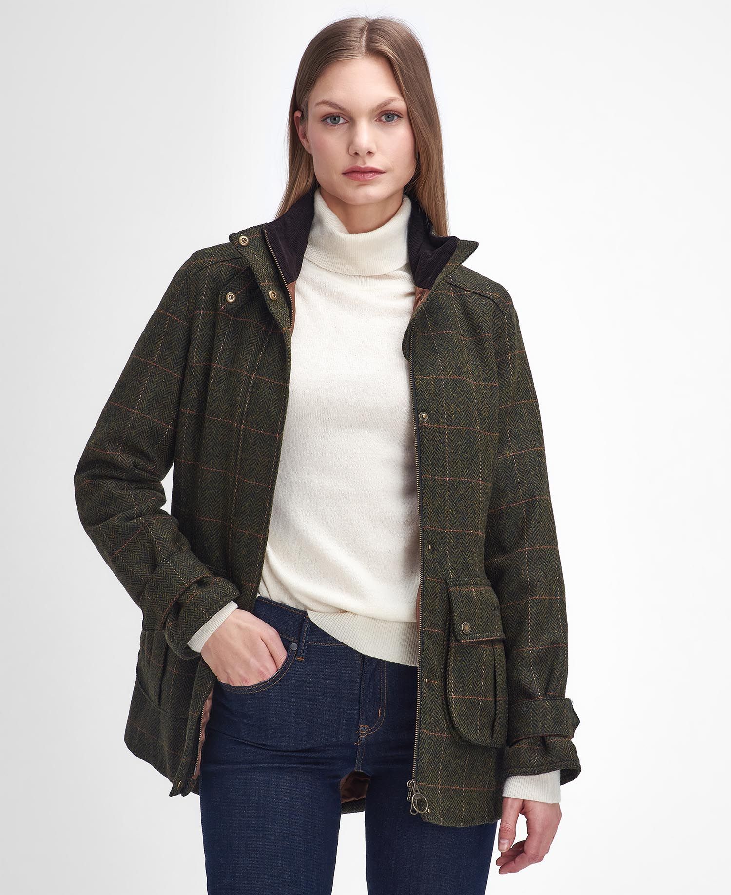 Barbour - Jakke, dame, Fairfield, Wool V1