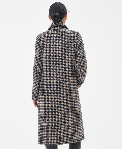 Barbour - Uldjakke, dame, Houndstooth  Angelina,  Wool Stone