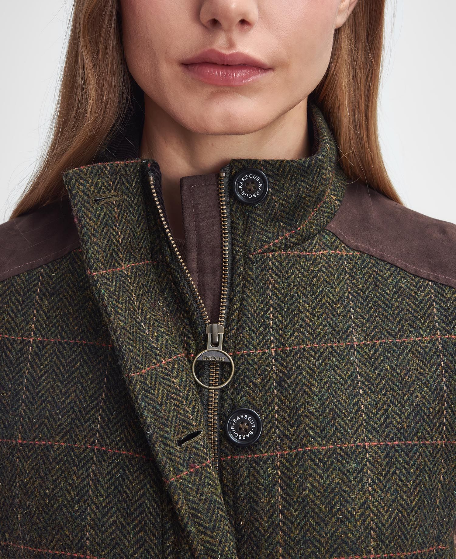 Barbour - Dame Tweed Vest, Glades Gilet - Spiced Pumpkin