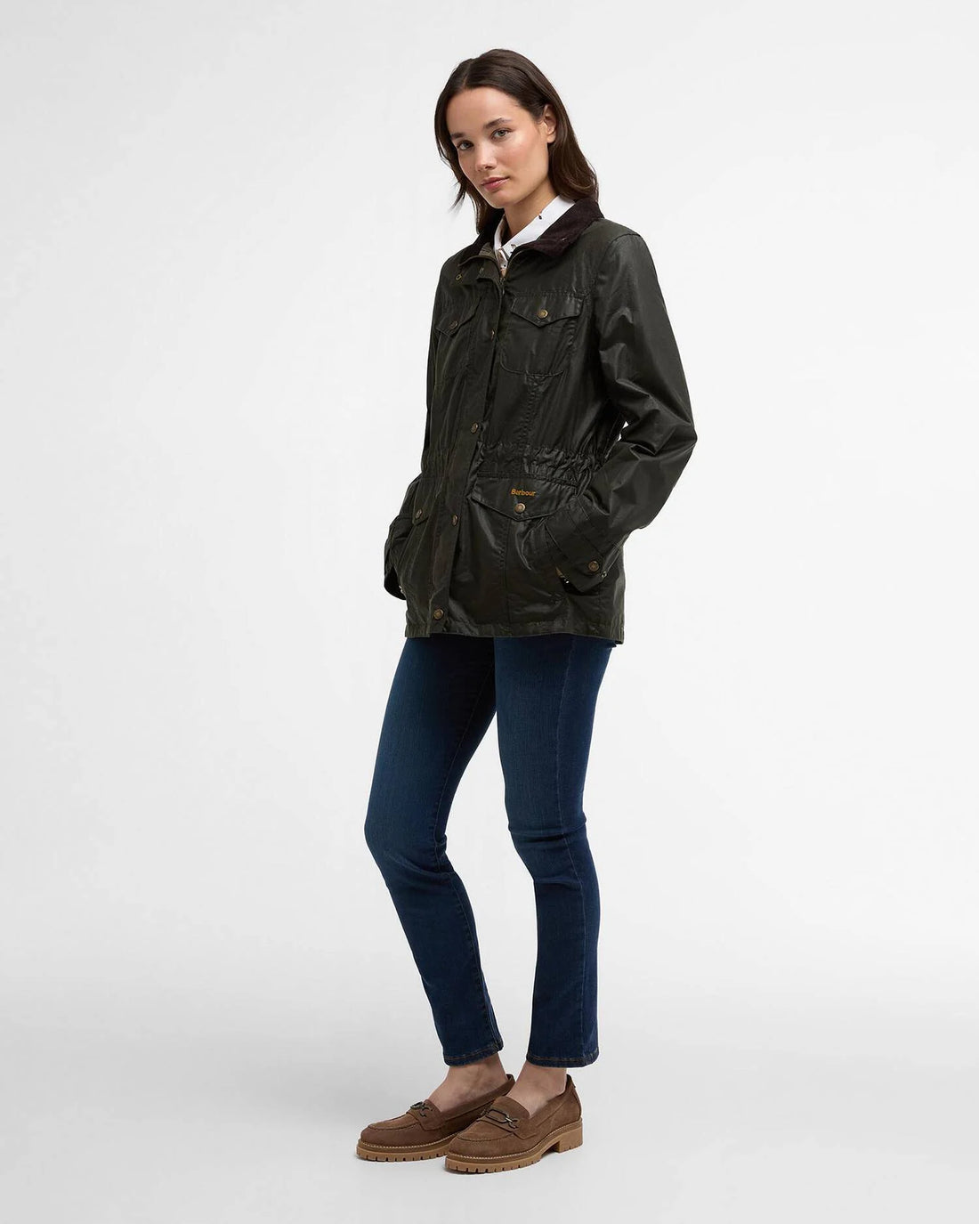 Barbour, Wax jakke, Dame, summer sapper- Olive