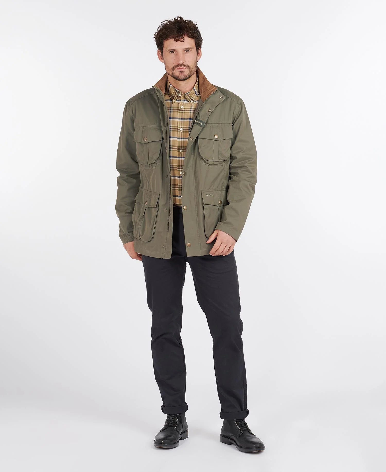 Barbour - Herre, Jakke, Sanderling - Olive