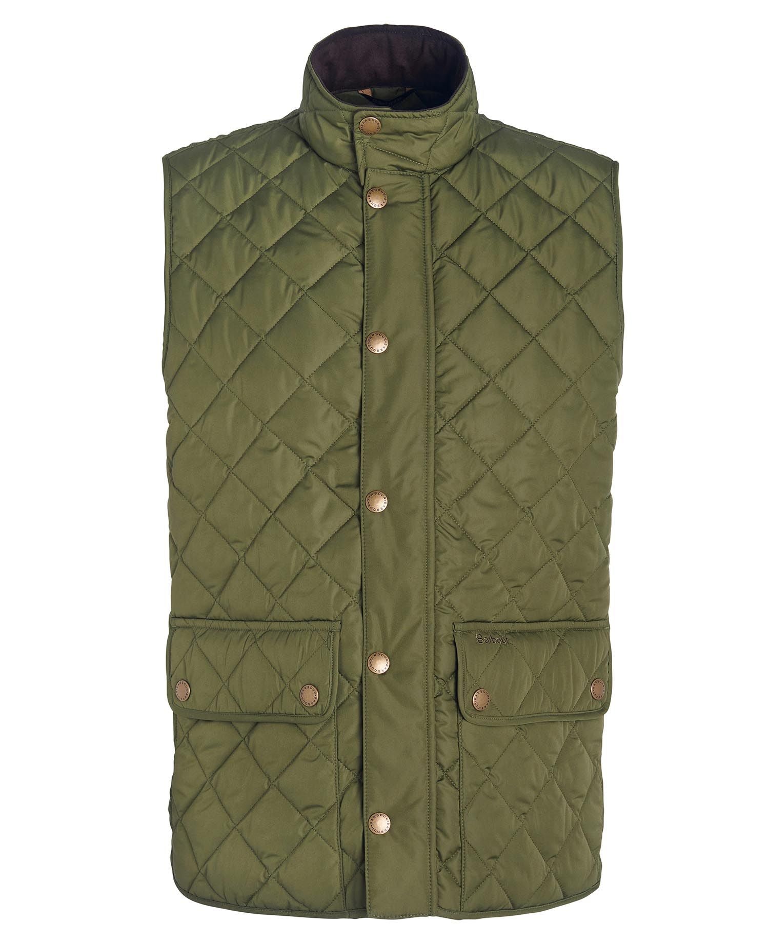 Barbour - Herre, Vest Lowerdale Gilet - Dark-green