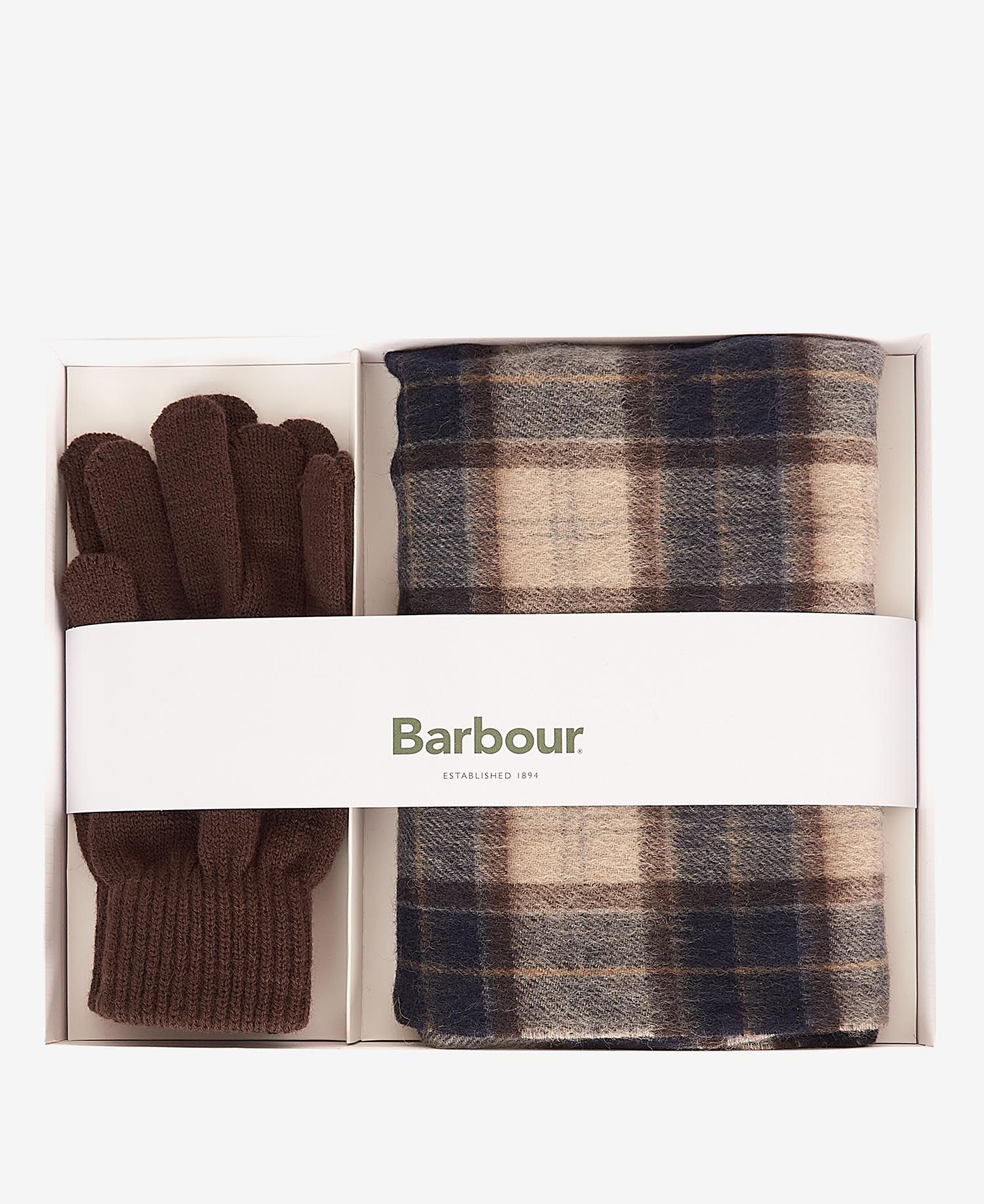 Barbour - Gaveæske Tørklæde og handsker, Tart Scarf/glove - Autumn Dress