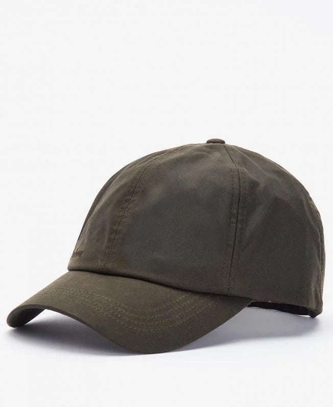 Barbour -  Wax Sports Cap, Olive