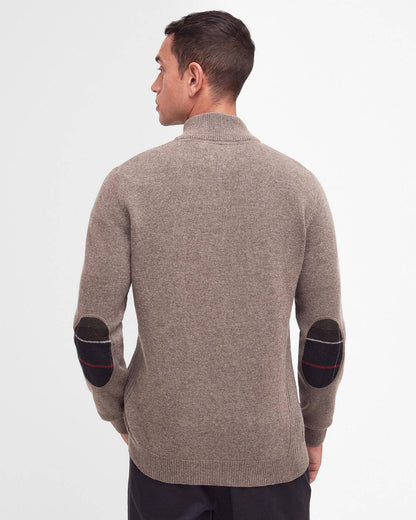 Barbour - Herre, Strik, Holden Half Zip - Military Marl