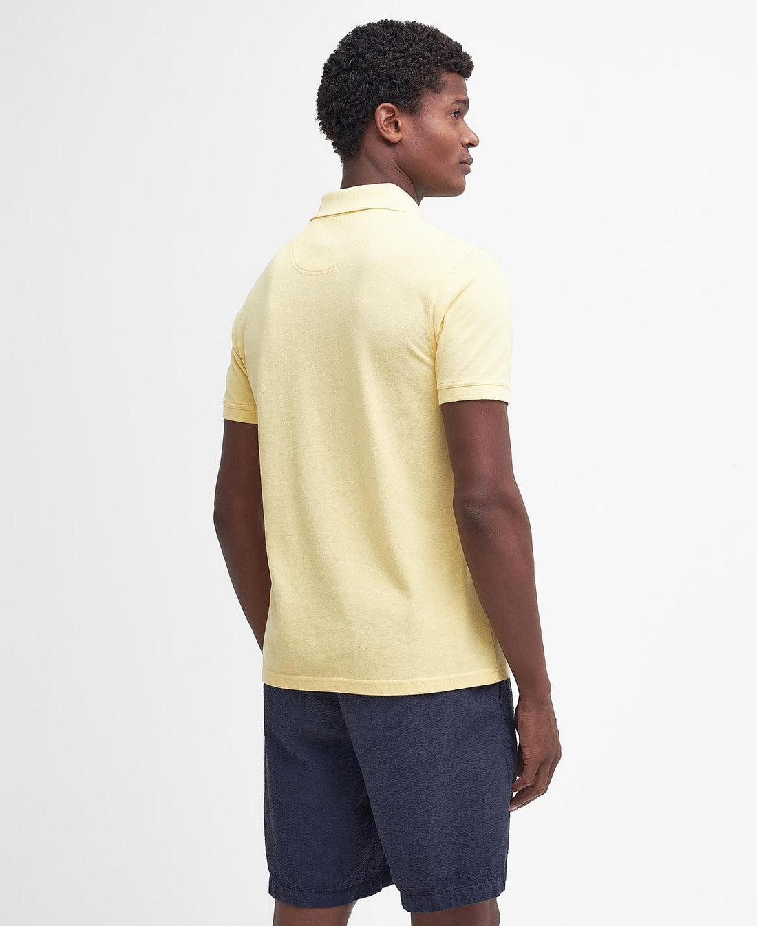 Barbour - Herre, Sports Polo - Heritage Lemon