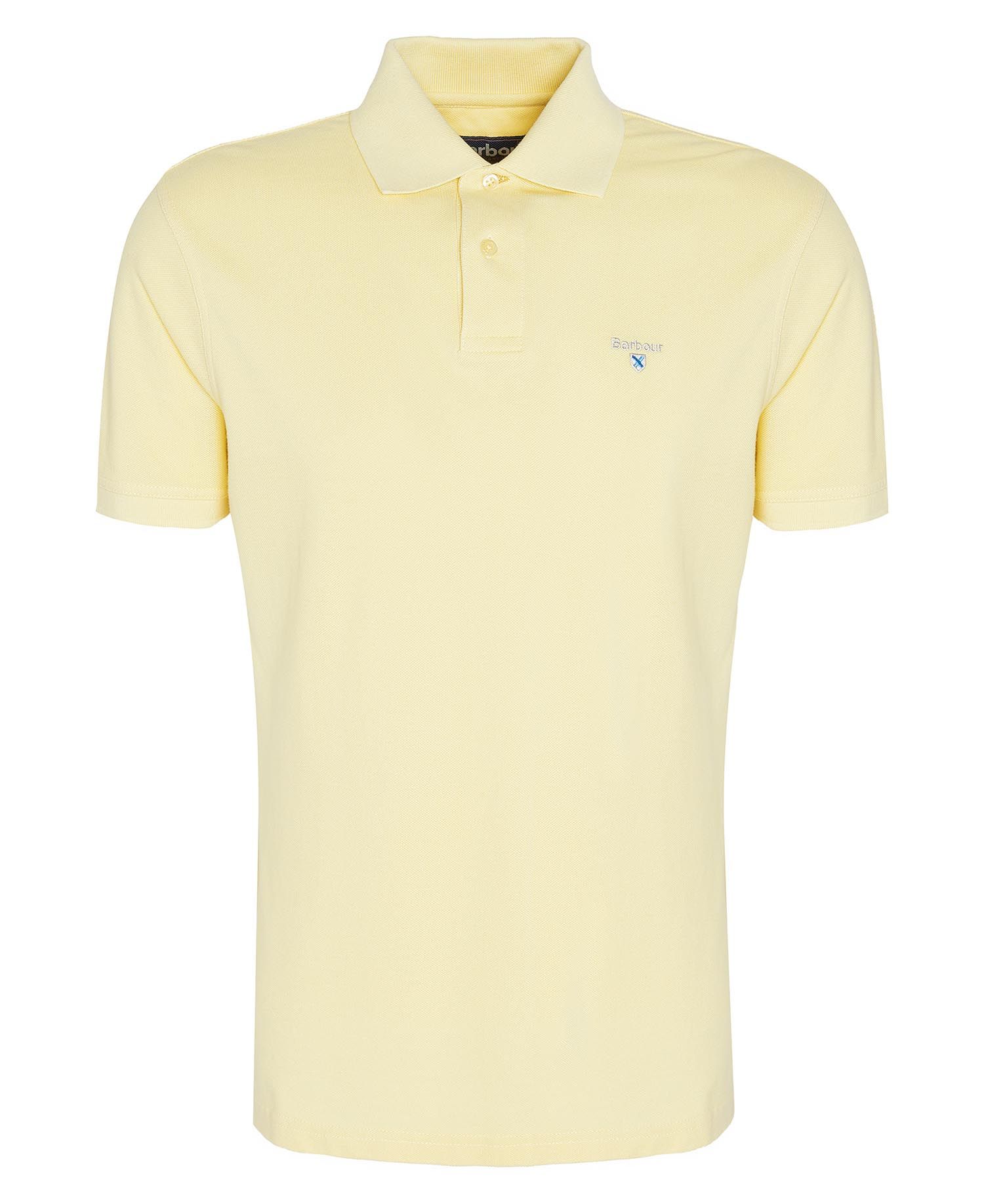 Barbour - Herre, Sports Polo - Heritage Lemon