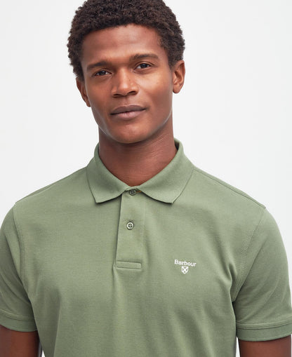 Barbour - Herre, Polo, Lightweight- Burnt Olive