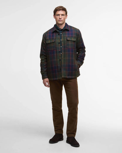 Barbour - Herre, Jakke, Wilberry overshirt- Classic Tartan