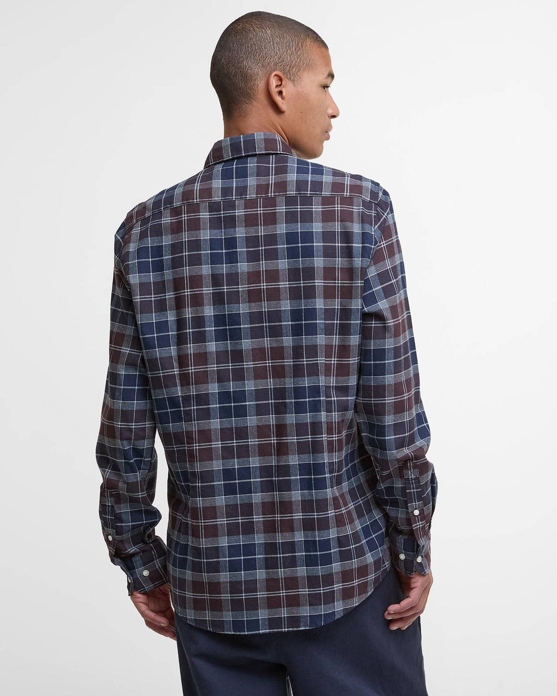 Barbour, Herre, Skjorte, Fortose TF- Midnight Oak Tartan
