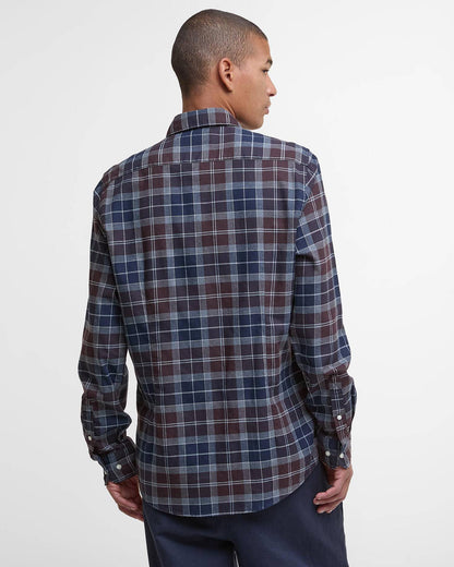 Barbour, Herre, Skjorte, Fortose TF- Midnight Oak Tartan