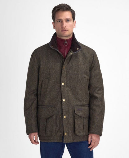 Barbour,, jakke, Herre, Hereford Tweed - Olive