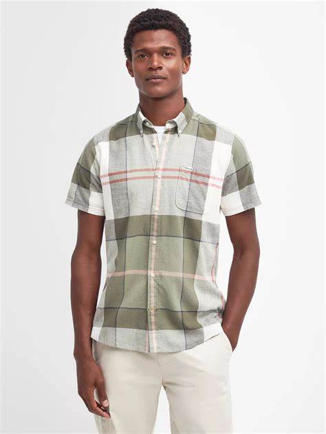 Barbour - Skjorte, Herre, Douglas- Glenmore Olive