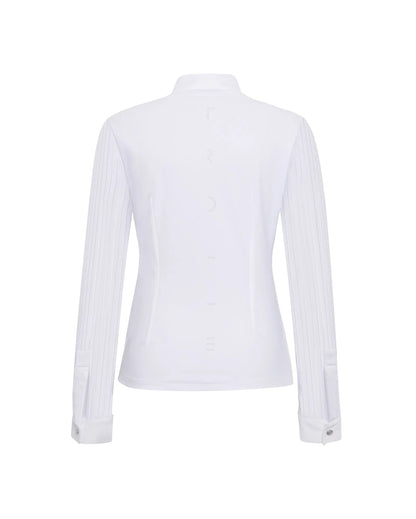 Trolle, High speed Long sleeve show polo - Hvid