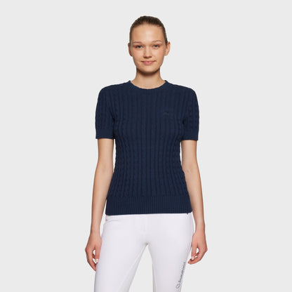 Samshield - Pullover, Kortærmet, Lidy, Celestial Blue