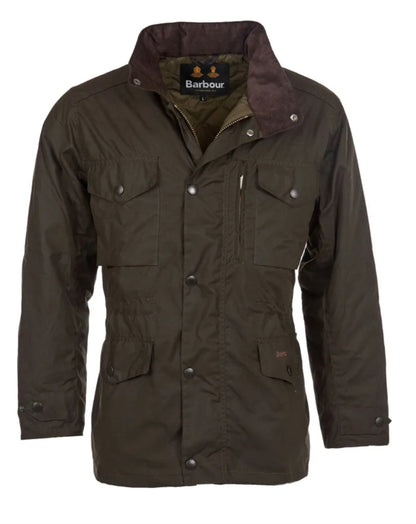 Barbour - Herre voks jakke, Sapper Wax  - Olive/Classic