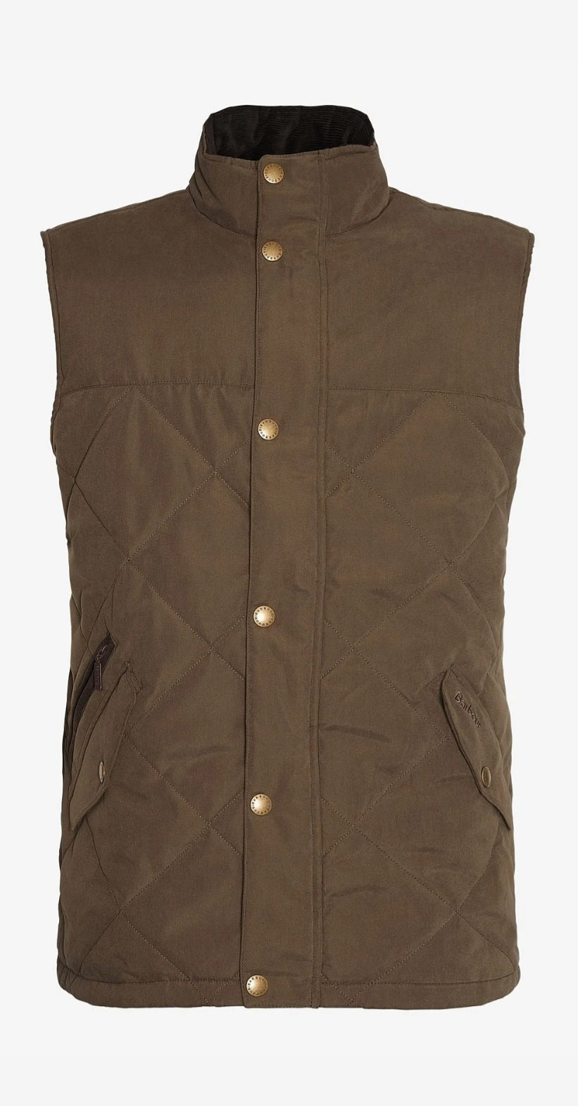 Barbour - Herre vest, Elter Gilet - Dark Olive