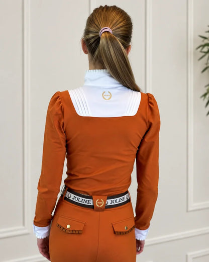 Joline, Showshirt, Langærmet, Josephine- Amber