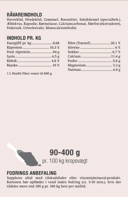 Equsana - Fiberpiller, Health Fiber - 15 kg