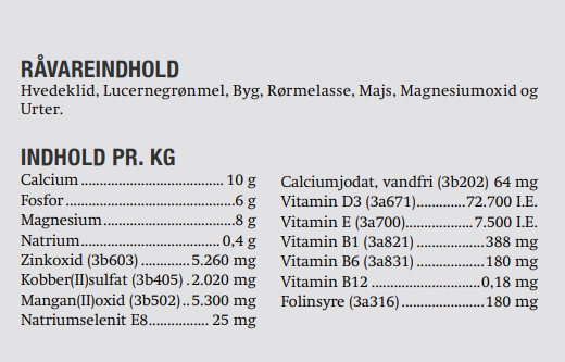 Equsana - Vitamin og Mineral, Bolsjer, MiniVit Allround - 10kg