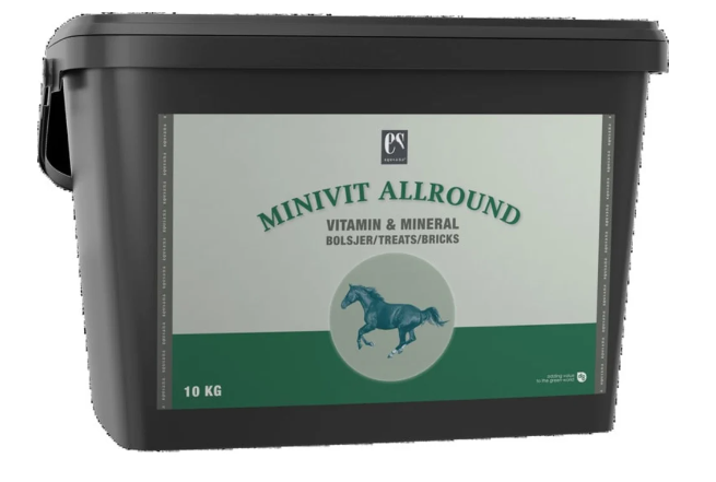 Equsana - Vitamin og Mineral, Bolsjer, MiniVit Allround - 10kg