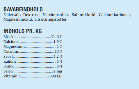 Equsana - Tilskud, Elektrolytter, Electrolyte - 2 kg Pulver