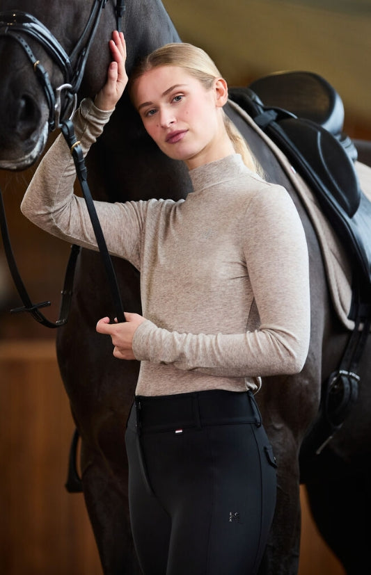 Kingsland, Højhalset, Abigail- Beige Melange