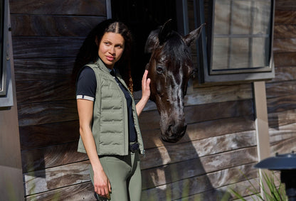 Kingsland - Dame, Vest, Lucy- Green Agave