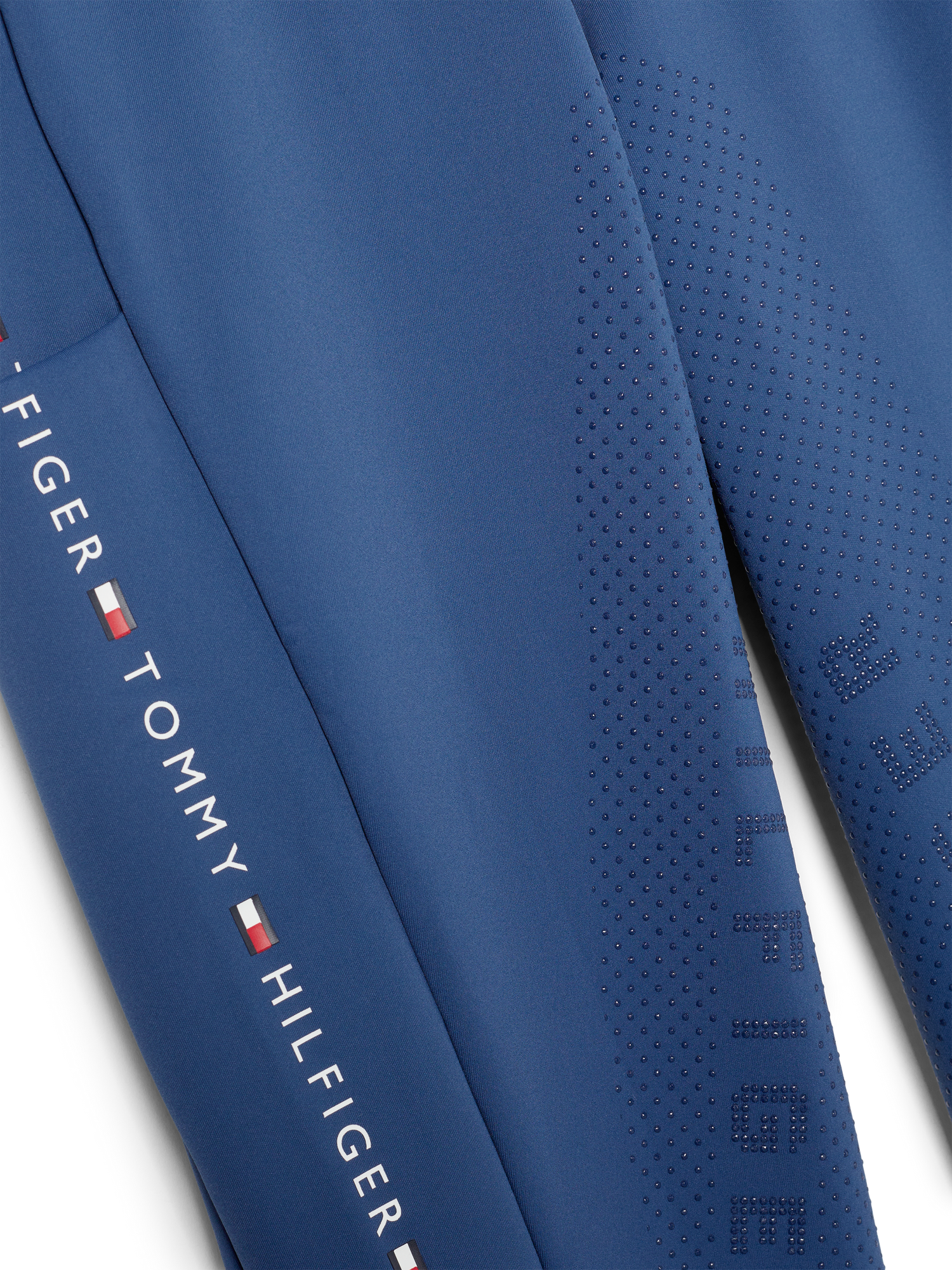 Tommy Hilfiger - Dame, leggings, Rome, full grip, lyseblå