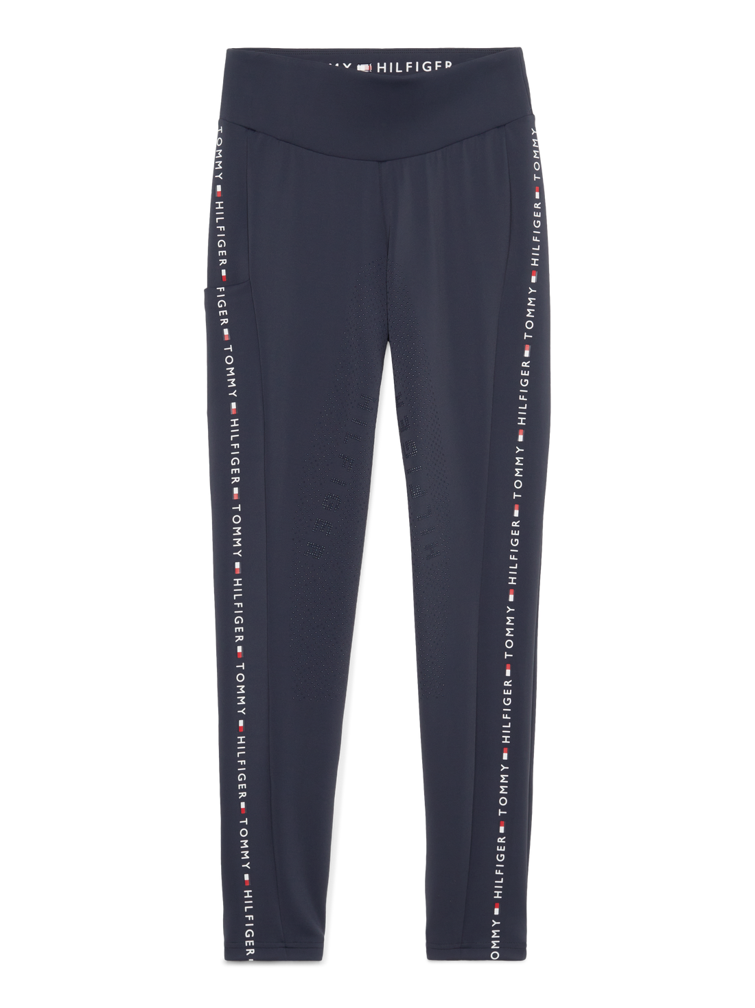 Tommy Hilfiger - Dame, leggings, Rome,  full grip, mørkegrå