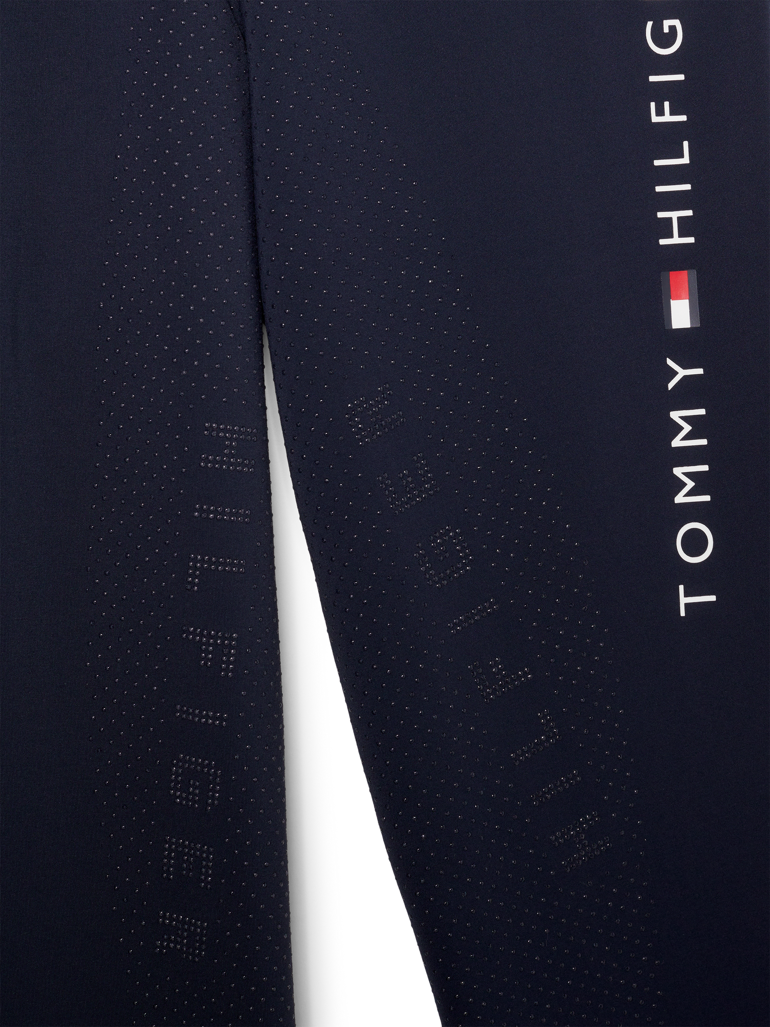 Tommy Hilfiger - Dame, vinter leggings, Elmira, full grip, blå